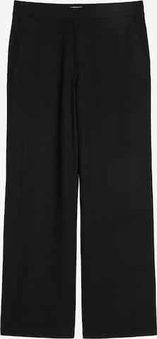 Loosefit Pantalon Marc O'Polo en noir : devant