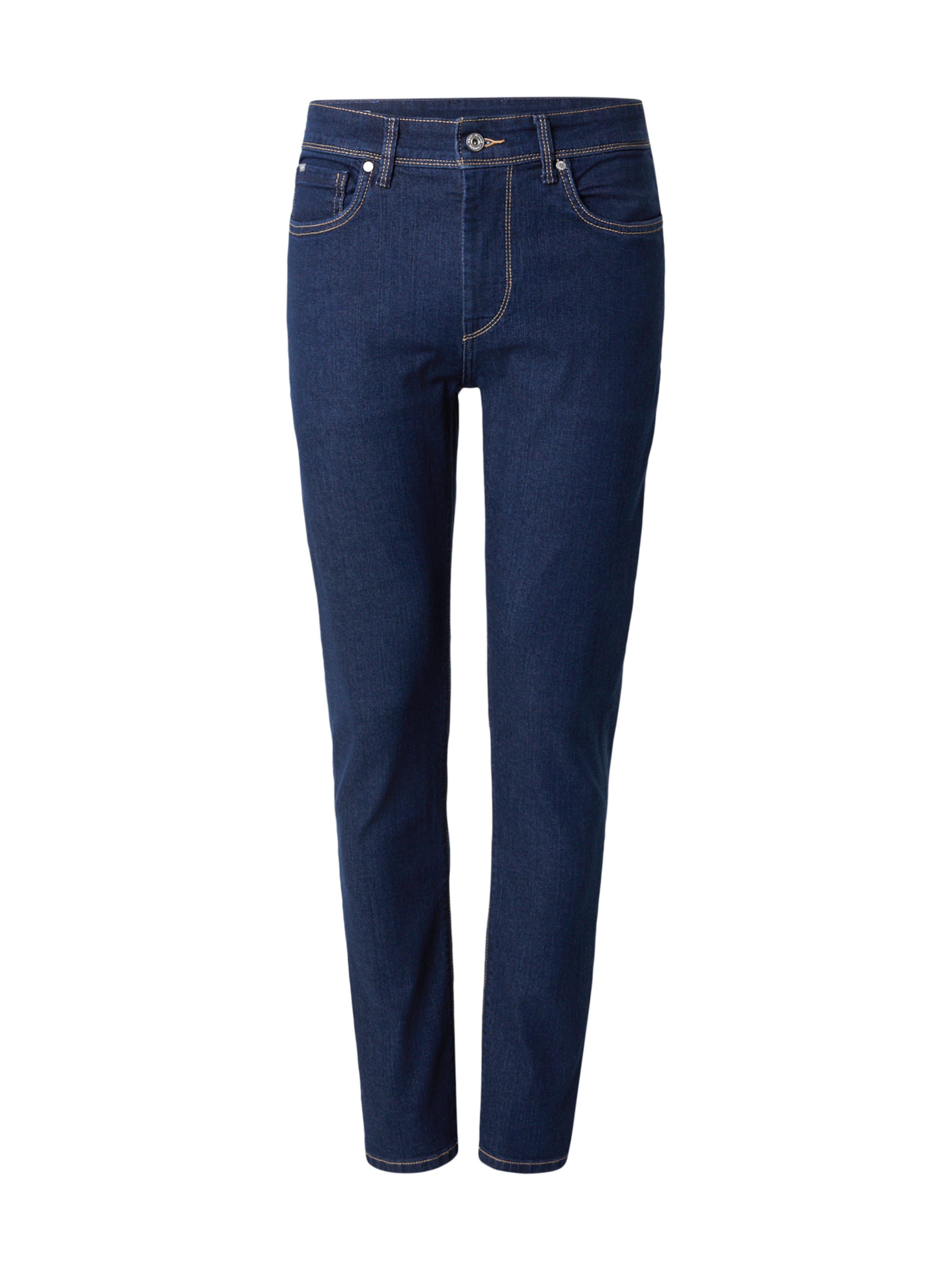 Pepe Jeans Слим фит Дънки в синьо: отпред