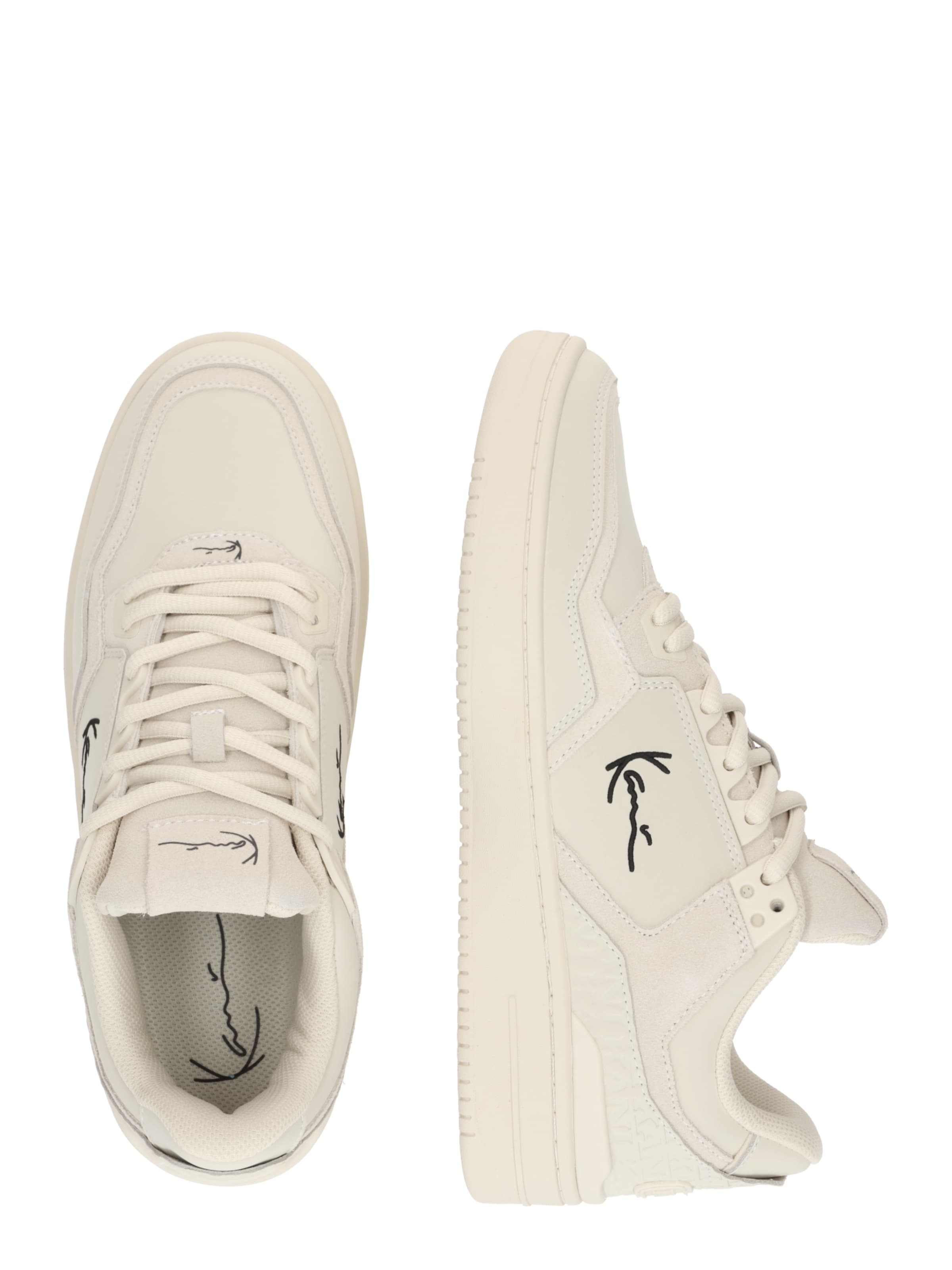 Baskets basses Karl Kani en beige