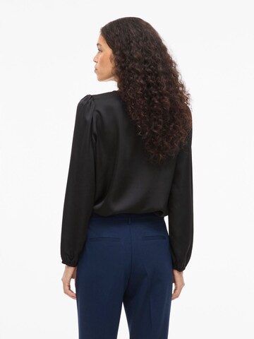 VILA Bluse 'VIEllette' i sort