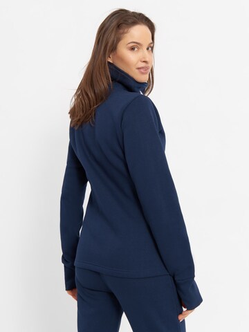 BENCH Sportsweatjacke 'Haylo' in Blau