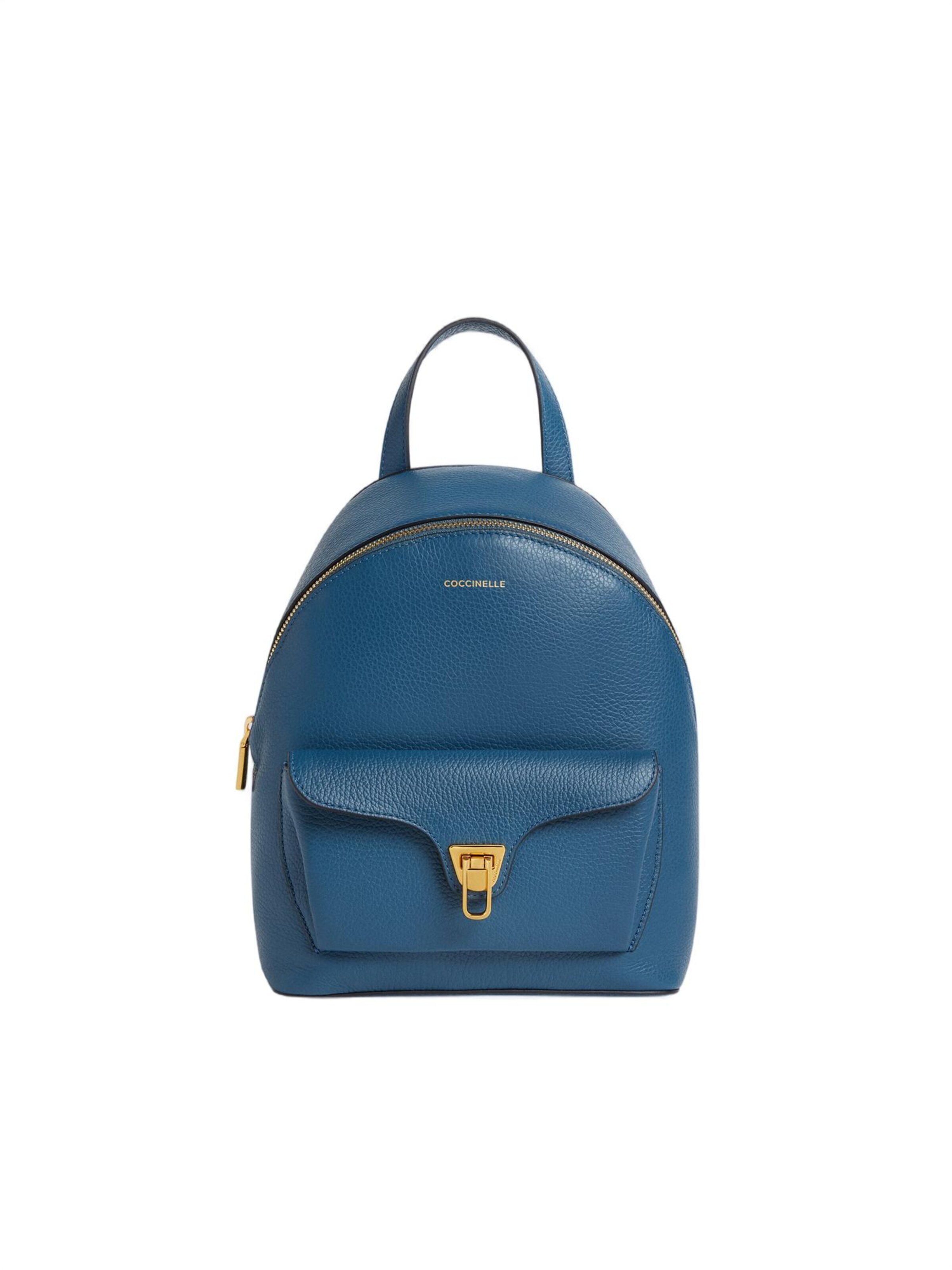 Coccinelle Backpack 'COCCINELLE Beat Generation S26 2' in Blue: front