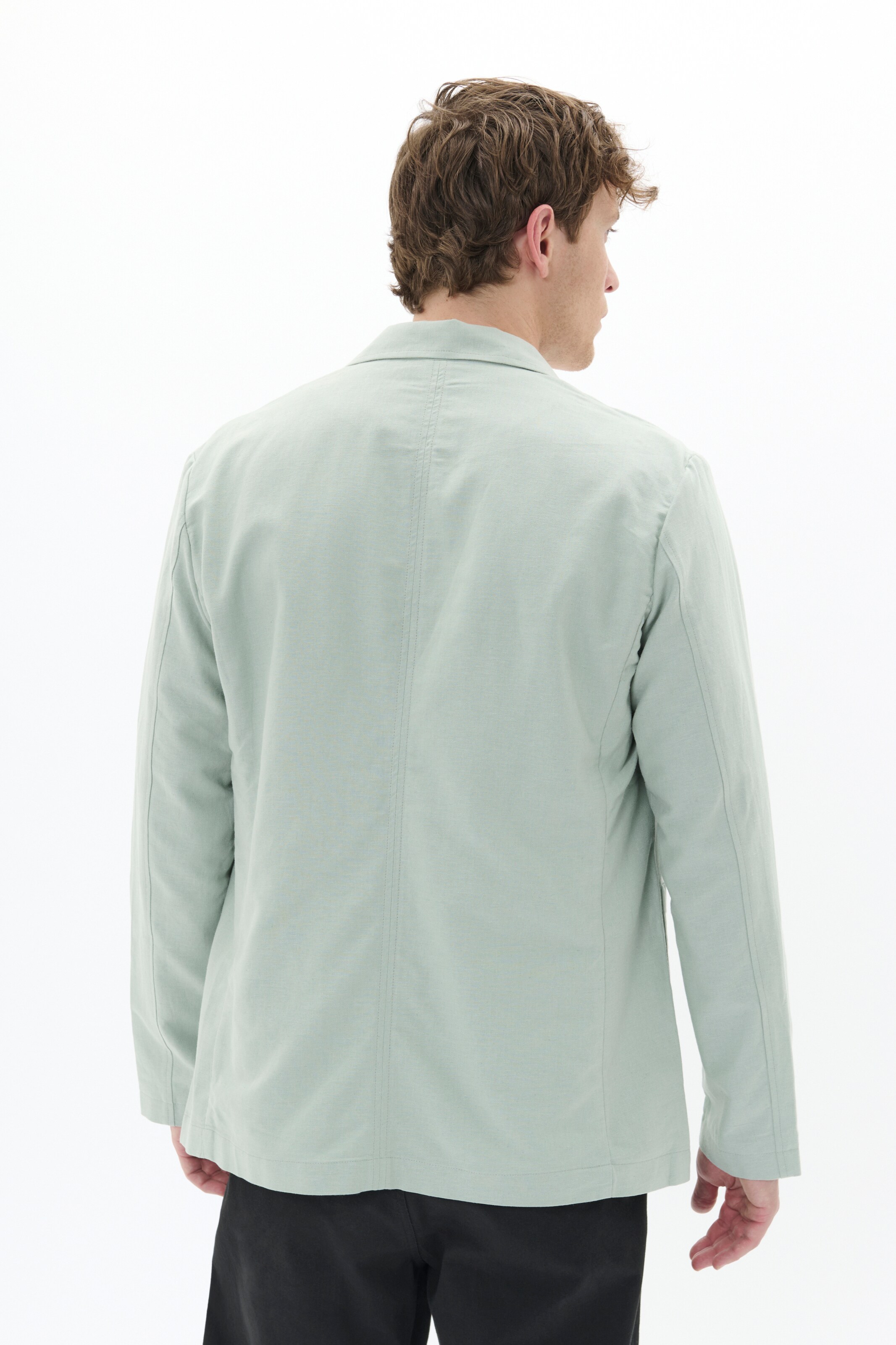 Coupe regular Veste de costume Matinique en gris