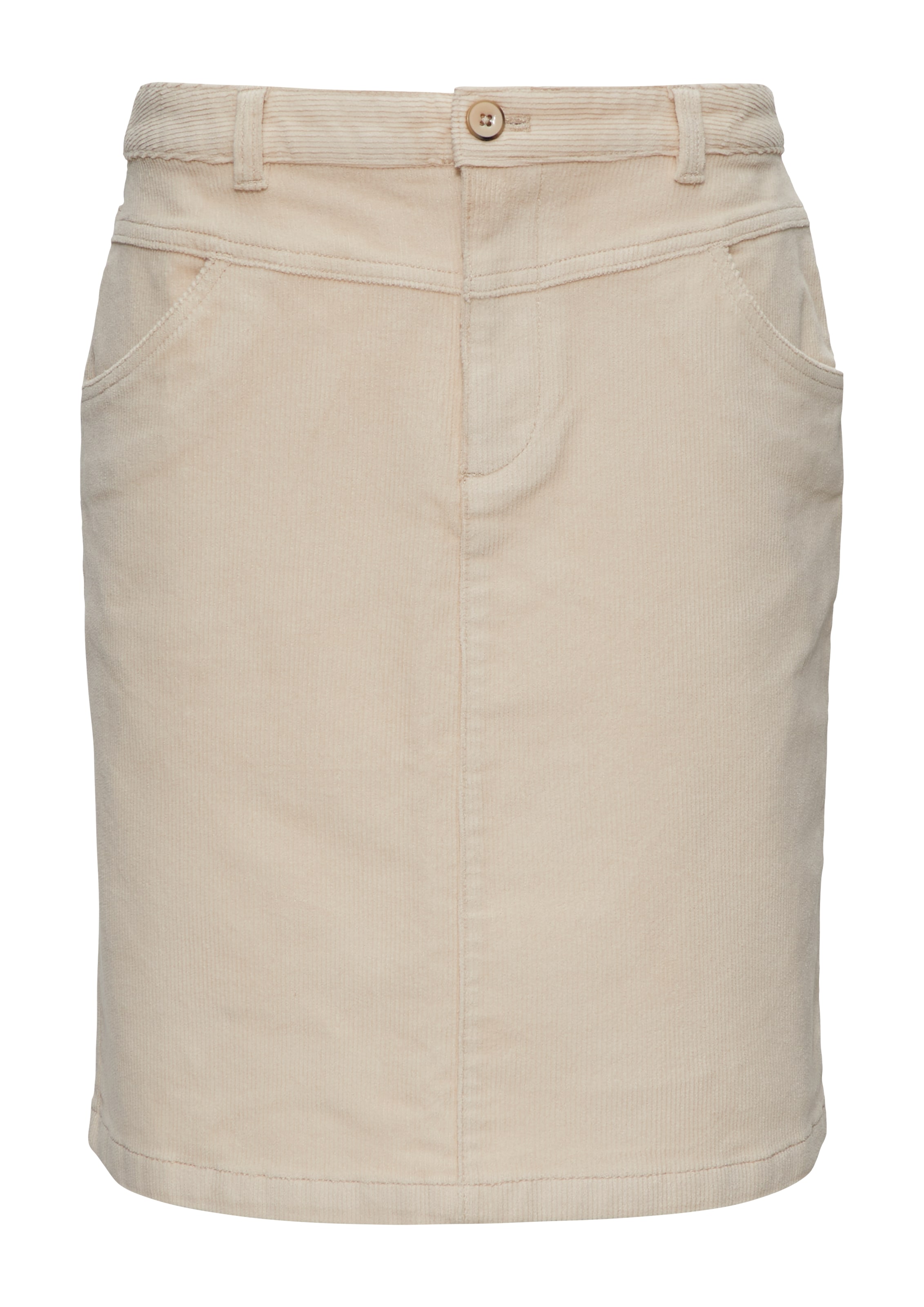 s.Oliver Rok in Beige: voorkant