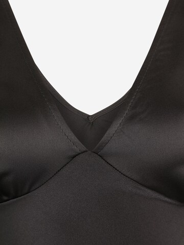 Nasty Gal Petite Obleka | črna barva
