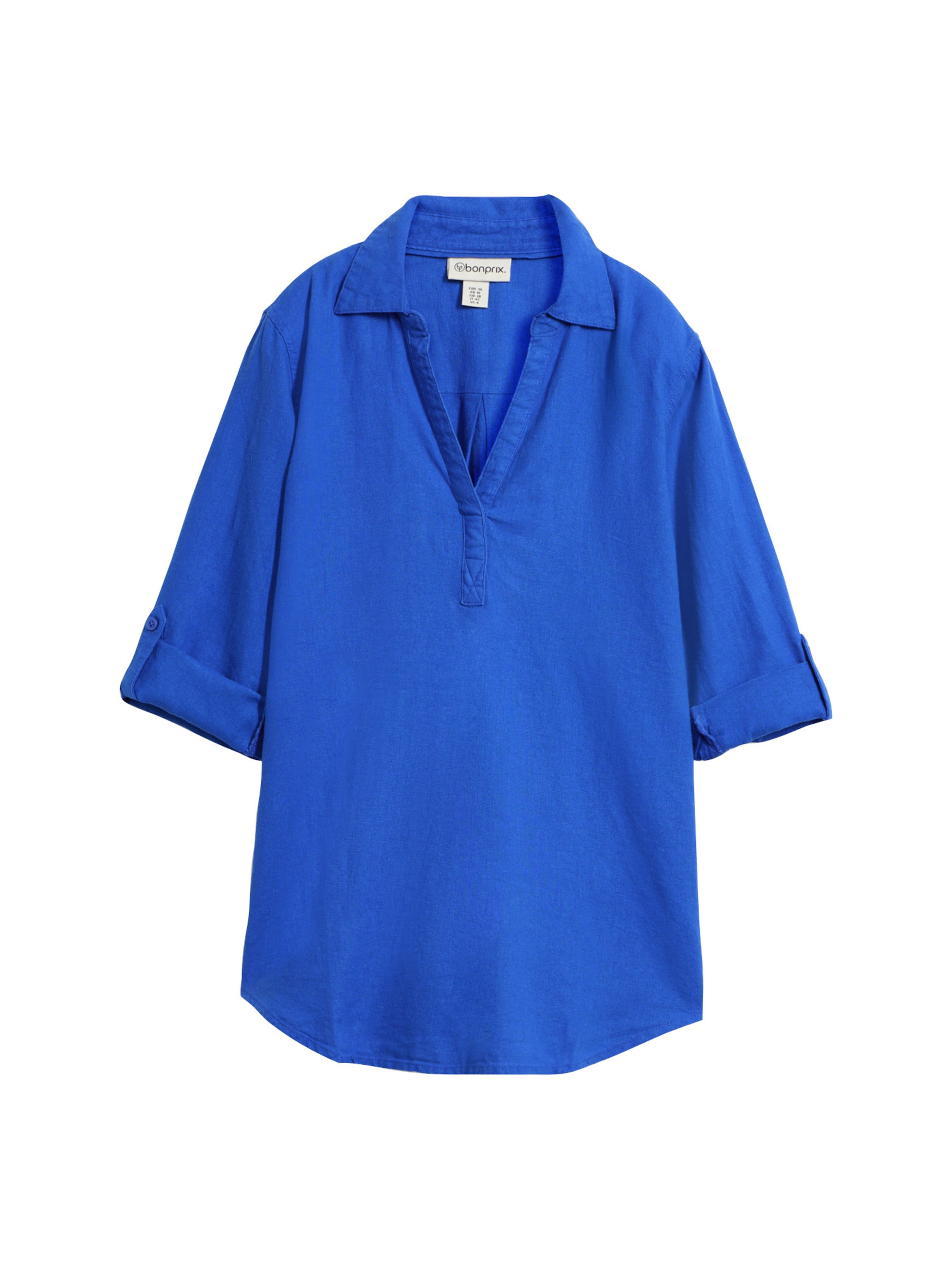 bonprix Bluse in Blau: Vorderseite