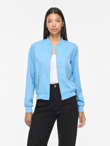 Veste mi-saison 'VIBUBBLE' VILA en bleu : devant