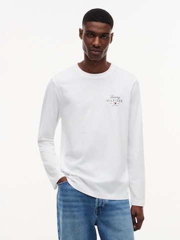 TOMMY HILFIGER Μπλουζάκι σε λευκό: μπροστά