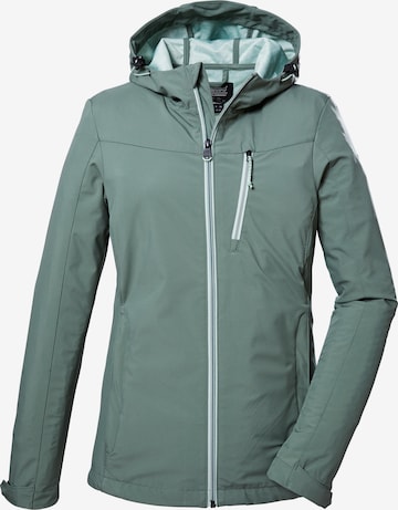 KILLTEC Outdoorjacke 'KOS 89' in Grün: predná strana