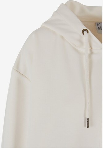 Karl Kani Zip-Up Hoodie in White