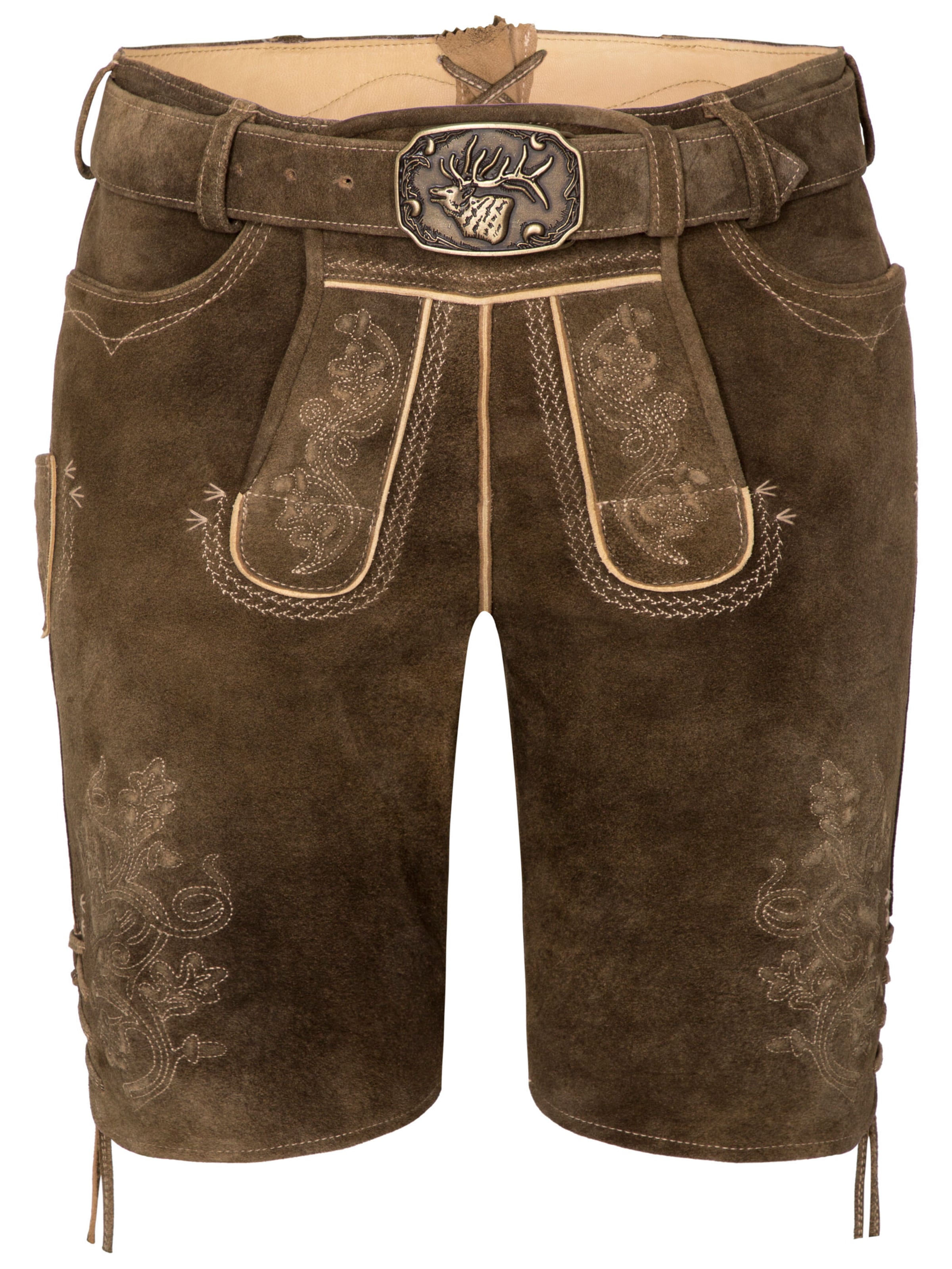 regular Pantaloni per costume tradizionale 'Erfurt' di SPIETH & WENSKY in marrone: frontale