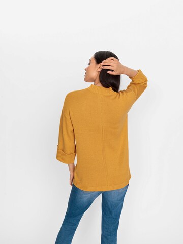 Pull-over heine en jaune