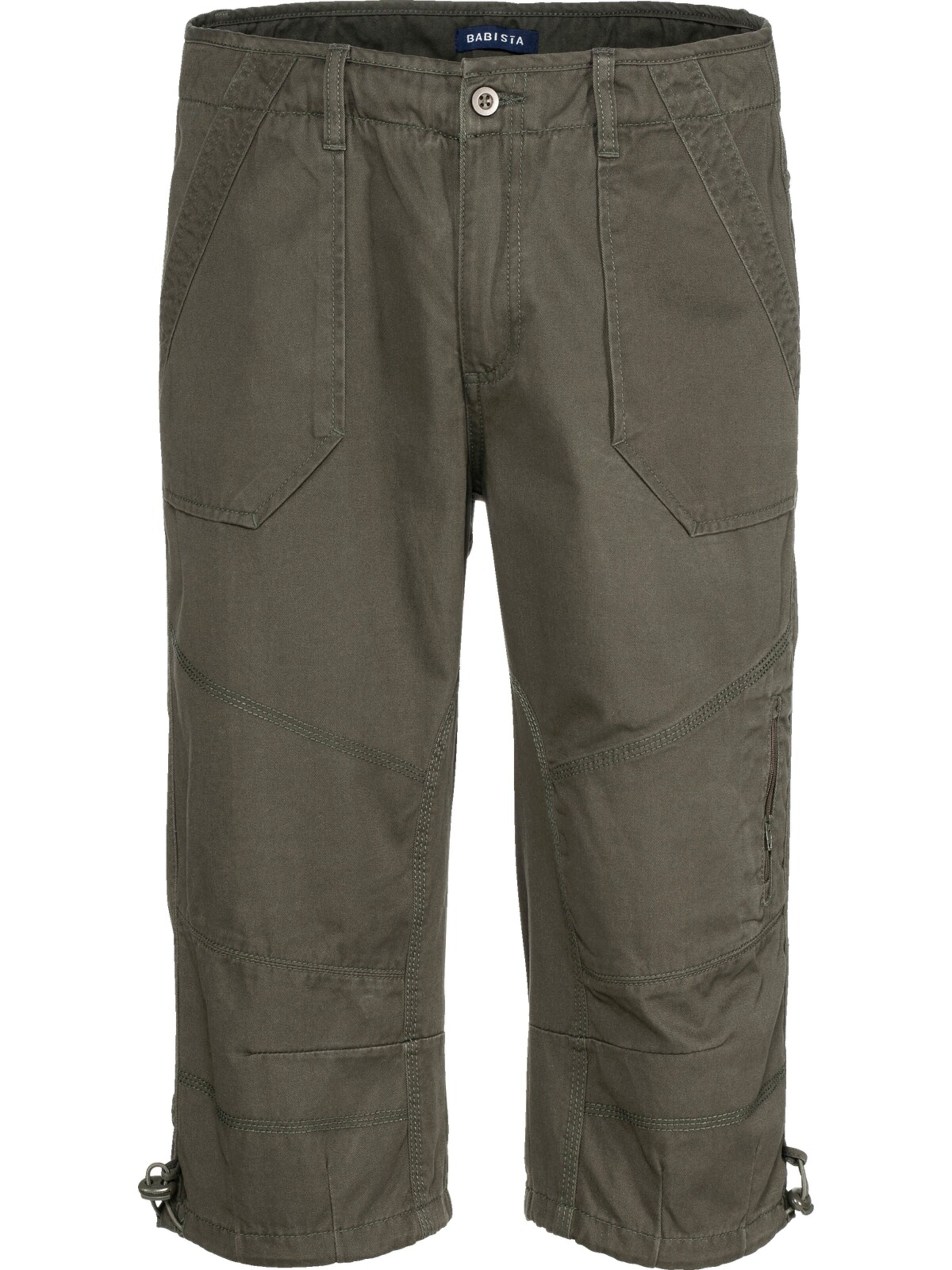 BABISTA Pants in Green: front