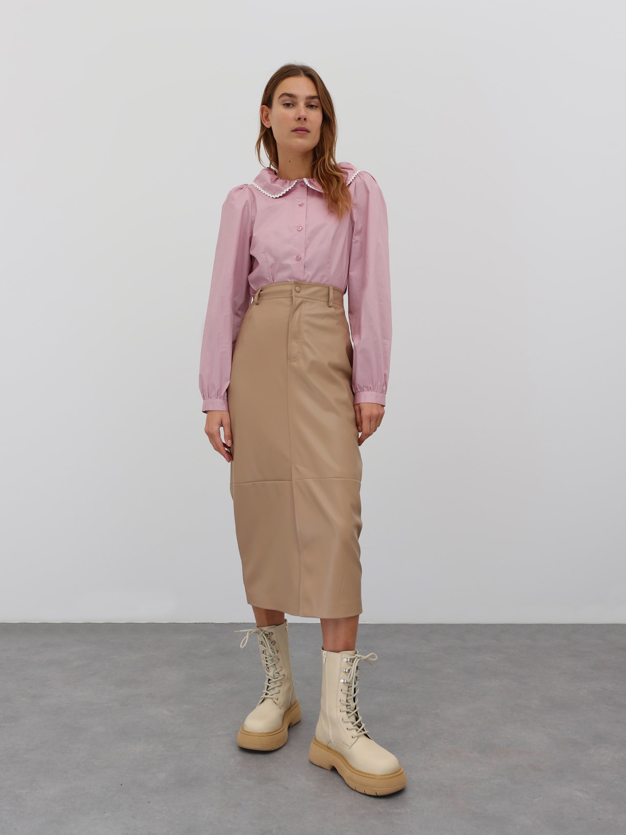 EDITED Produkte Bluse 'Fabia' rosa