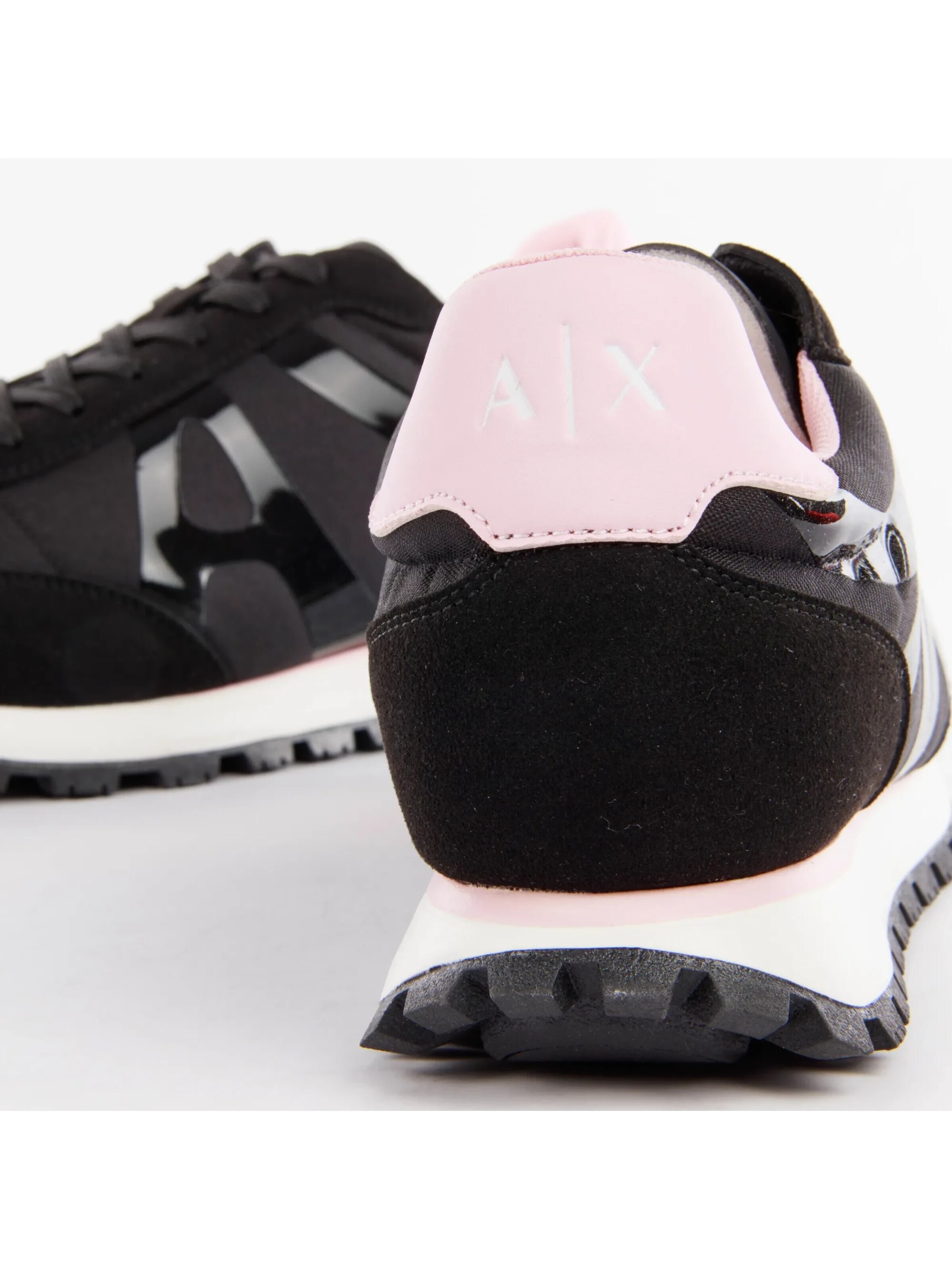 ARMANI - Zapatos con cordón 'Shine' en negro