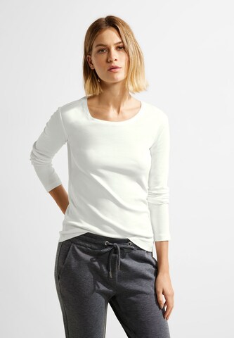 CECIL Shirt 'Pia' in White: front