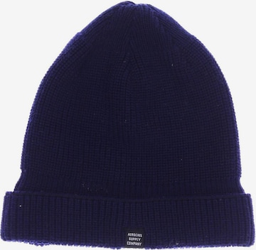 Herschel Hat & Cap in One size in Blue: front