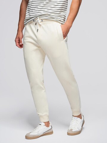 Ombre Tapered Broek in Beige