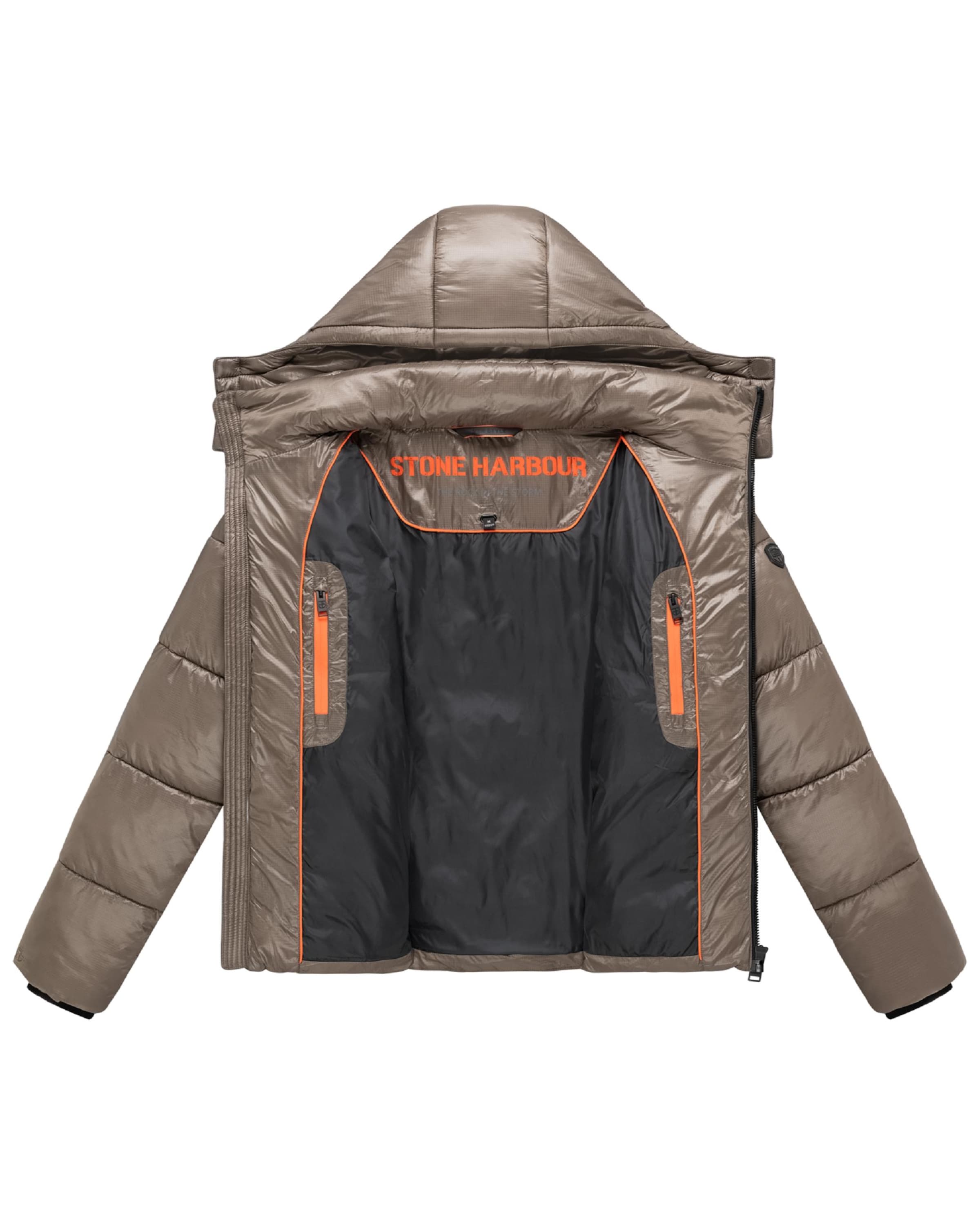 Veste d’hiver 'Ezioo XX' STONE HARBOUR en marron