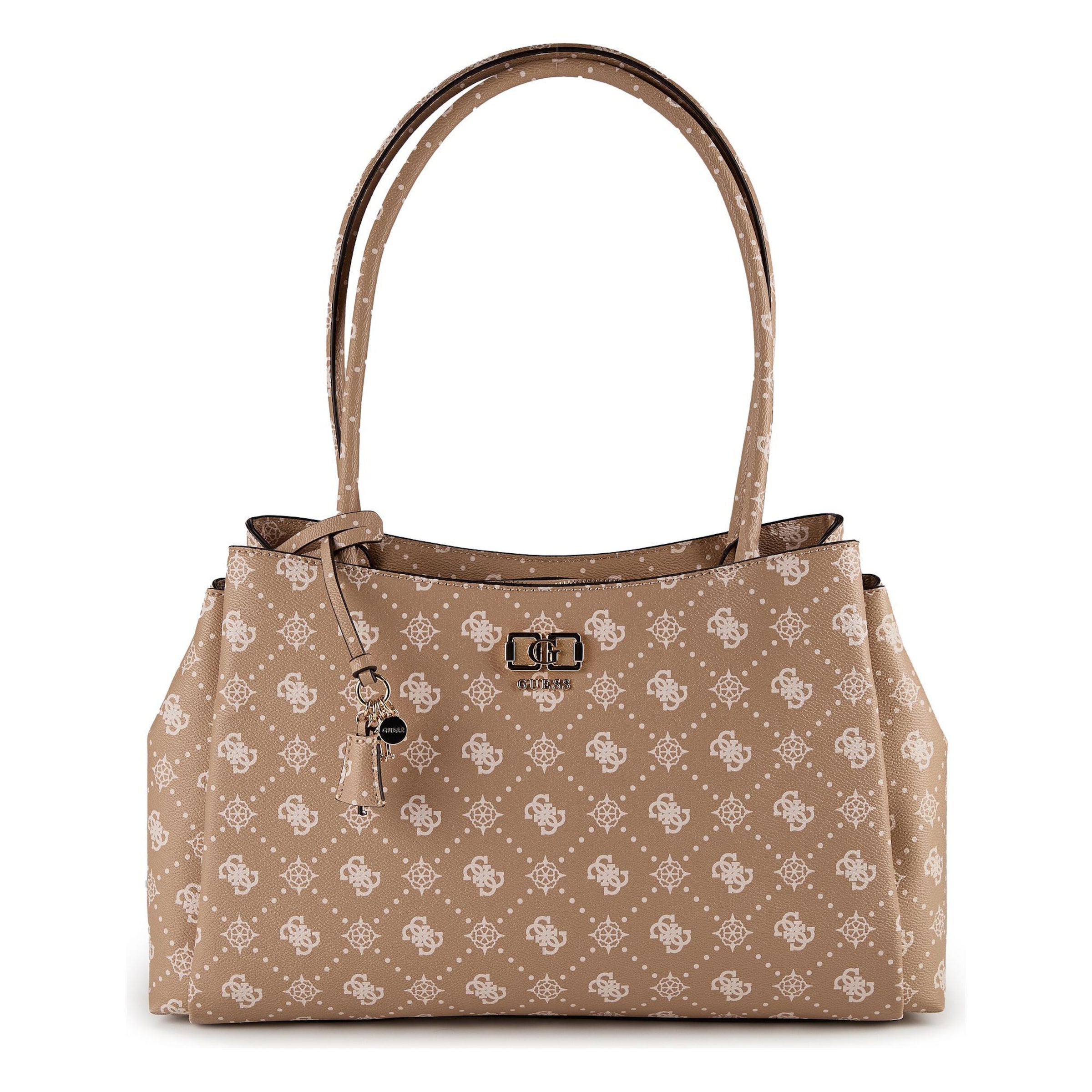 Sac bandoulière 'Emelie' GUESS en marron : devant