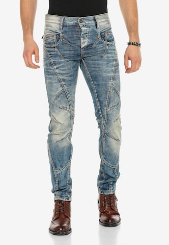 CIPO & BAXX Regular Jeans 'Squad' in Blue: front
