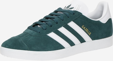 ADIDAS ORIGINALS Ниски маратонки 'Gazelle' в зелено: отпред