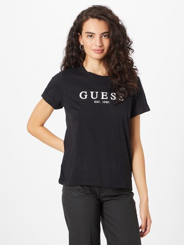 GUESS Shirt in Zwart: voorkant