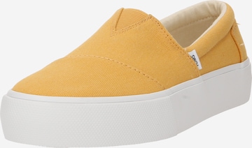 Slip on 'FENIX' TOMS en orange : devant