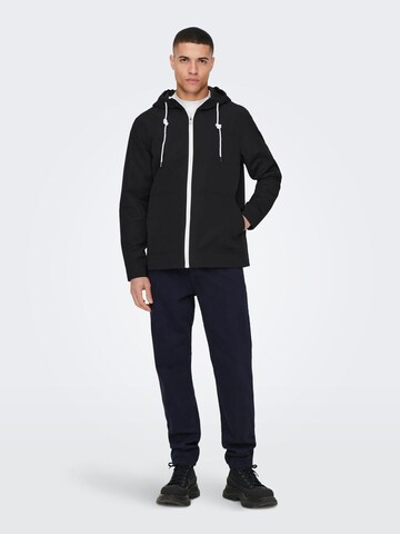 Only & Sons - Chaqueta de entretiempo en negro