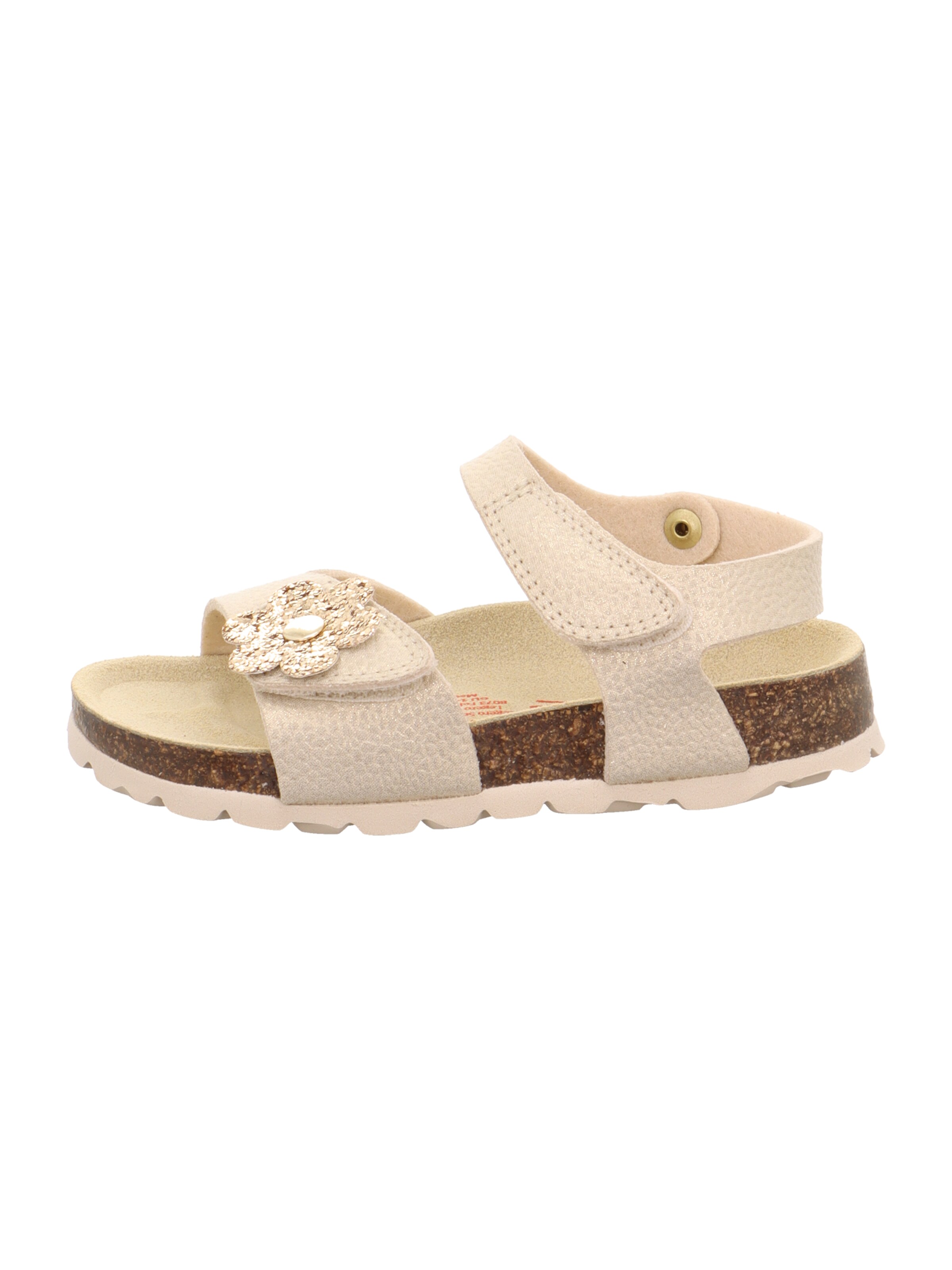 smėlio SUPERFIT Sandalai 'FUSSBETTPANTOFFEL'
