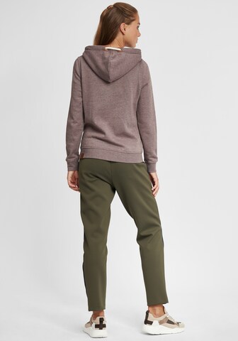 Oxmo Hoodie 'Vicky Hood' in Braun