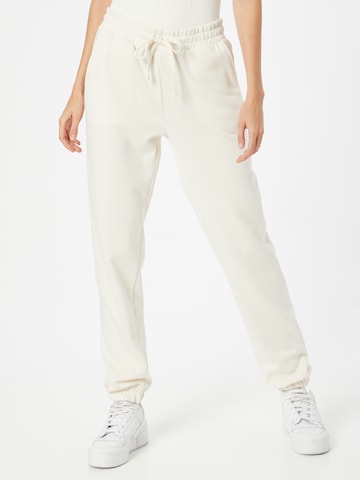 b.young Tapered Pants in White: front
