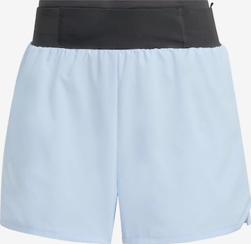 ADIDAS TERREX Loosefit Outdoorshorts 'Xperior' in Blau: Vorderseite