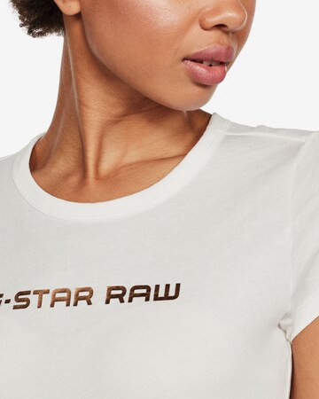 G-Star RAW Tričko – bílá