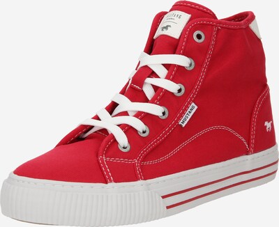 MUSTANG Sneaker high i rød / hvid, Produktvisning
