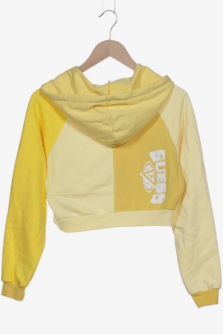 GUESS Sweatshirt & Zip-Up Hoodie in M in Yellow
