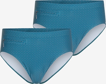 SCHIESSER Zwembroek ' Classic Swim ' in Blauw: voorkant