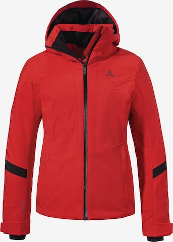 Veste outdoor ' Kanzelwand ' Schöffel en rouge : devant