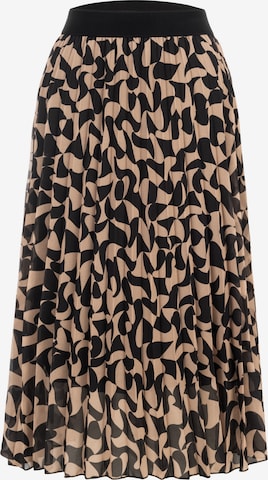 Cloud5ive - Saia em castanho: frente