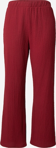 PIECES Curve Штаны 'PCJAMAL' в Красный: спереди