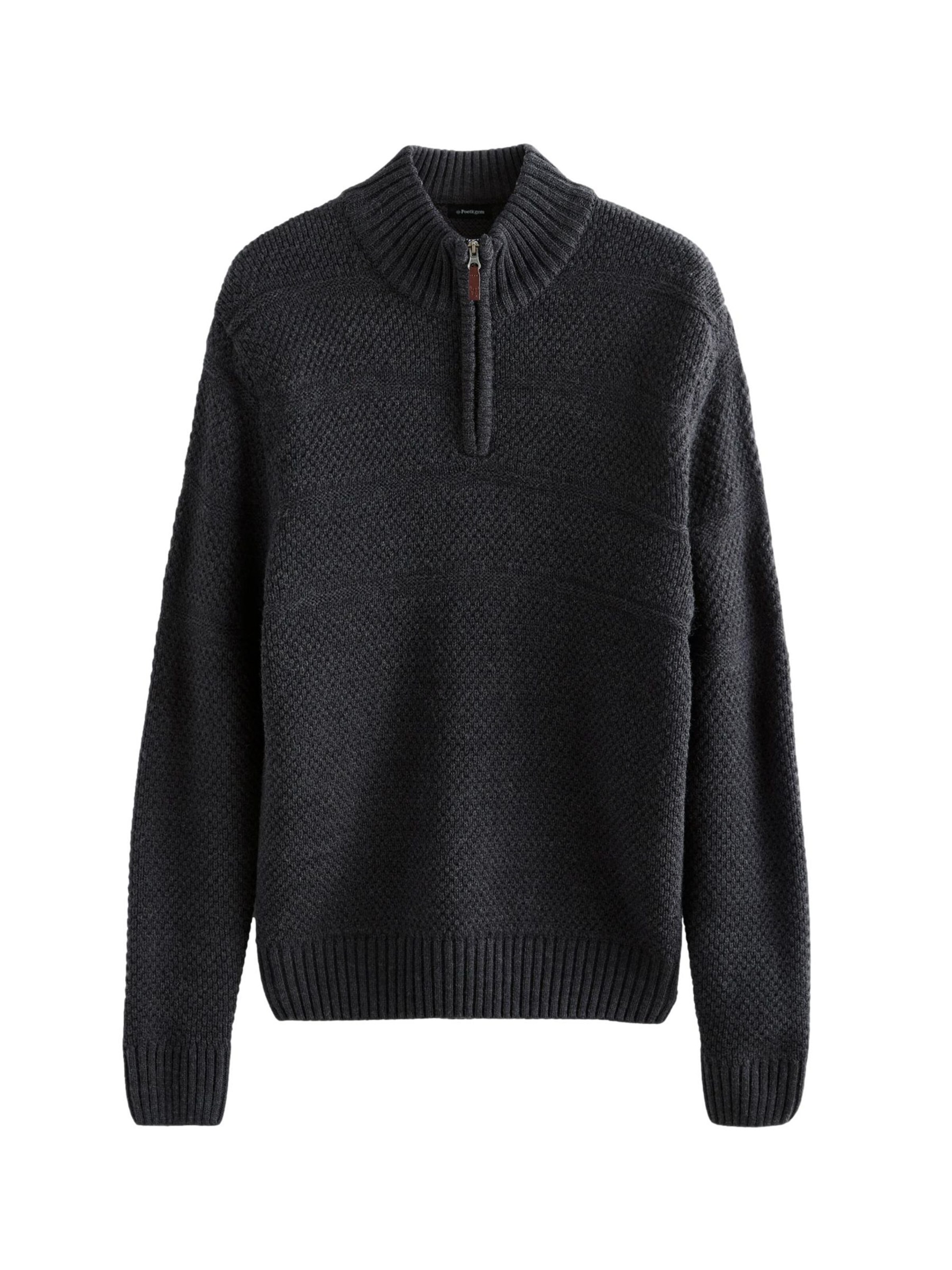 Next Sveter - Sivá: predná strana