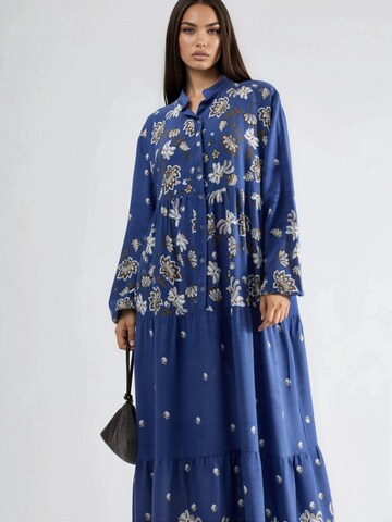 Hiccup Shirt dress in Blue