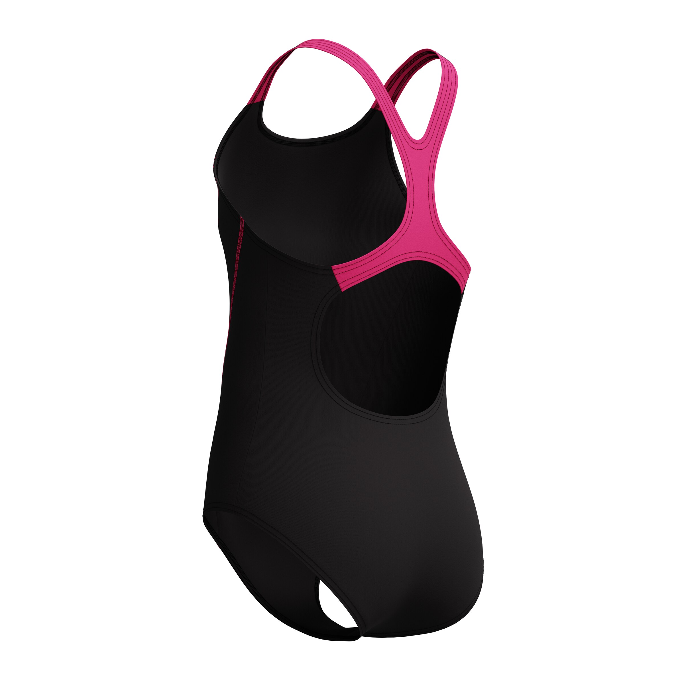 SPEEDO Sportbadeanzug in Schwarz