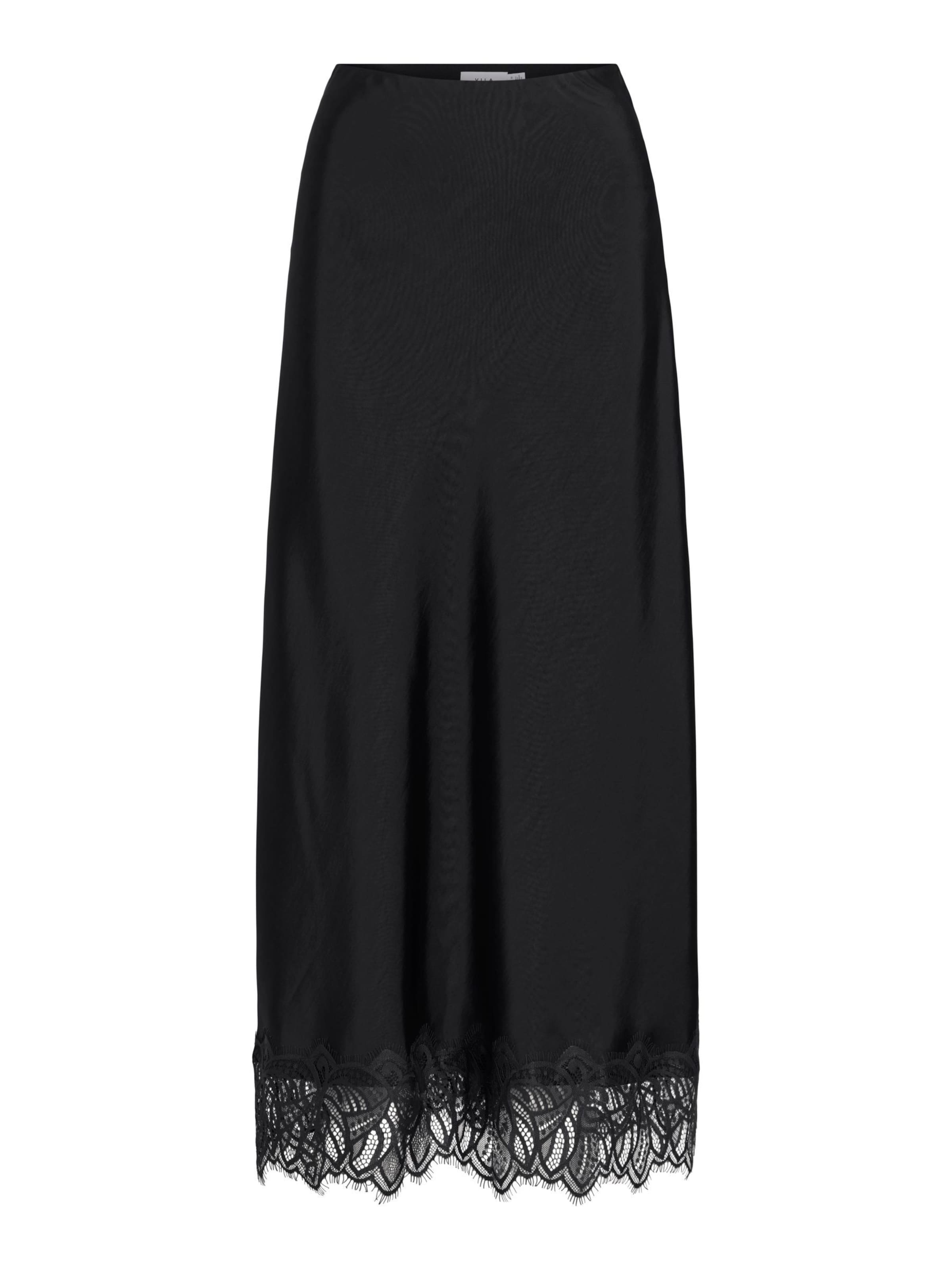 Gonna 'VILea' di VILA in nero: frontale