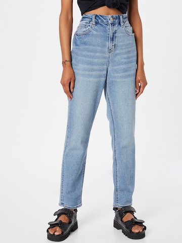 Regular Jeans de la American Eagle pe albastru: față