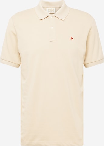 SCOTCH & SODA T-shirt 'Essential' i beige: framsida
