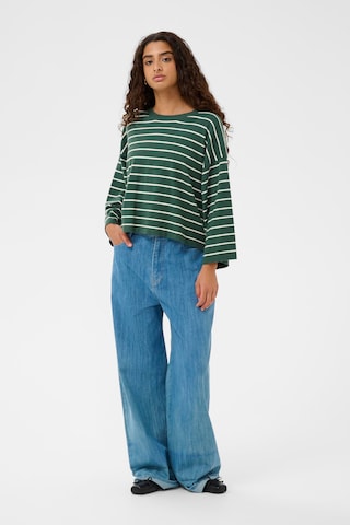 Pull-over 'SLSpina' SOAKED IN LUXURY en vert