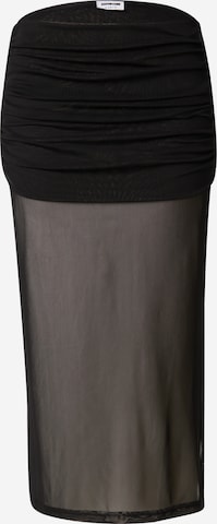 Jupe 'NMCEREN' Noisy may en noir : devant