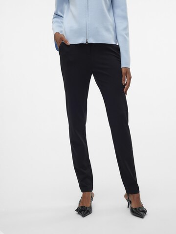 VERO MODA regular Bukser 'EVA' i sort: forside