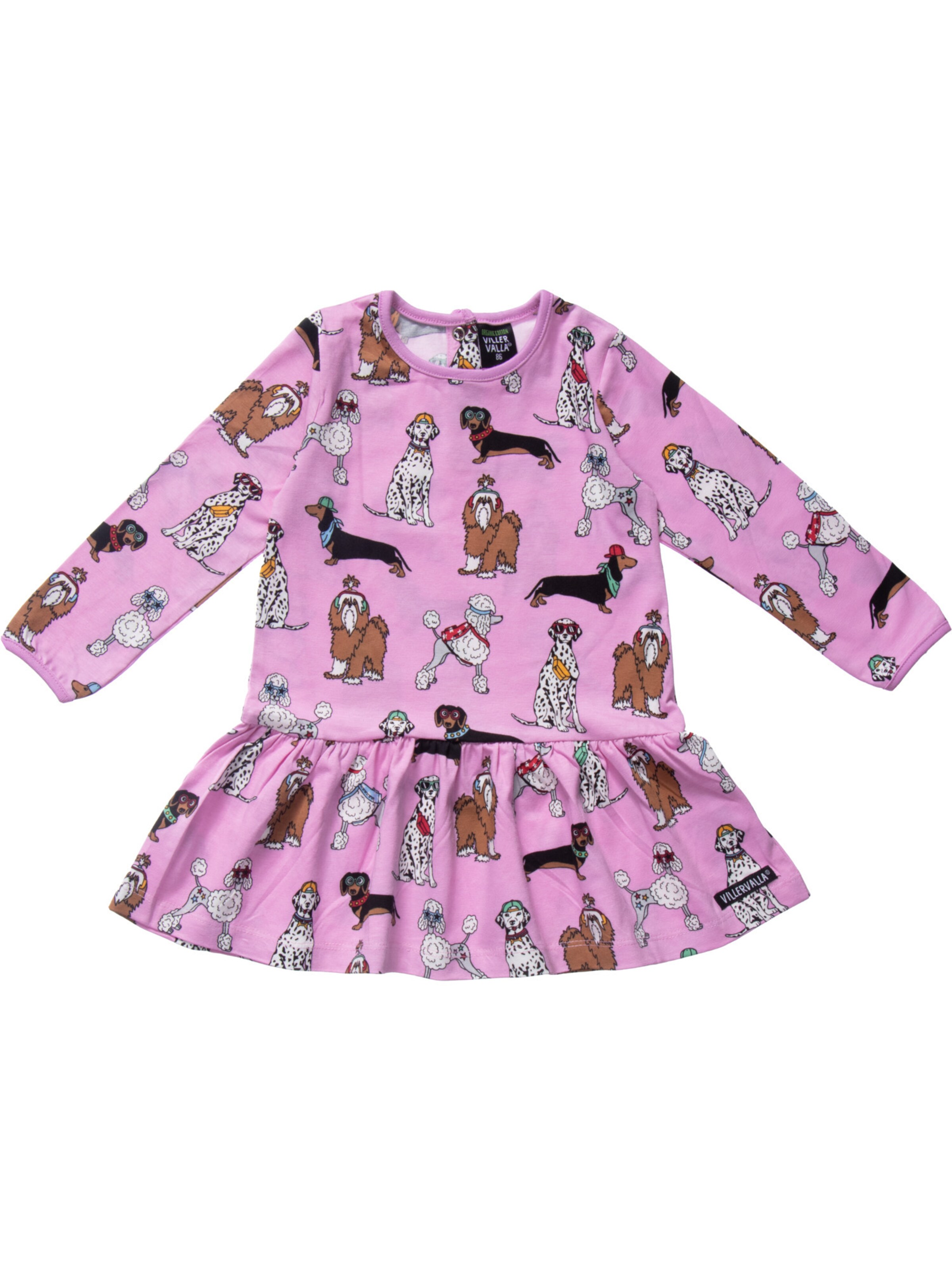 Villervalla Dress '0383MLA' in Pink: front